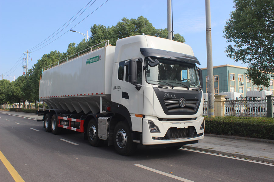 潤(rùn)知星牌SCS5313ZSLDFH6型散裝飼料運(yùn)輸車